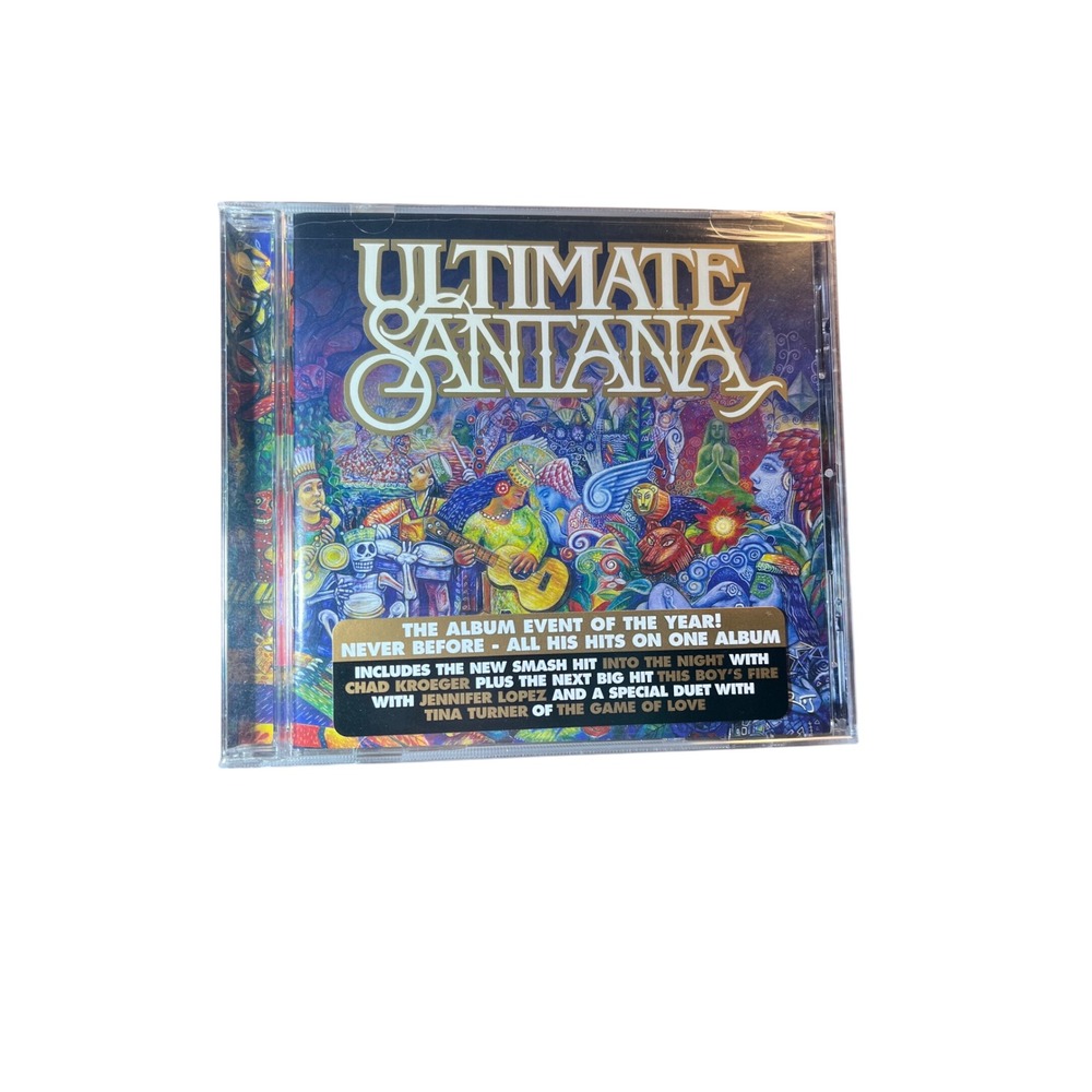 Ultimate Santana CD Compilation Arista Legacy 88697-06293-2 Latin Rock Hits